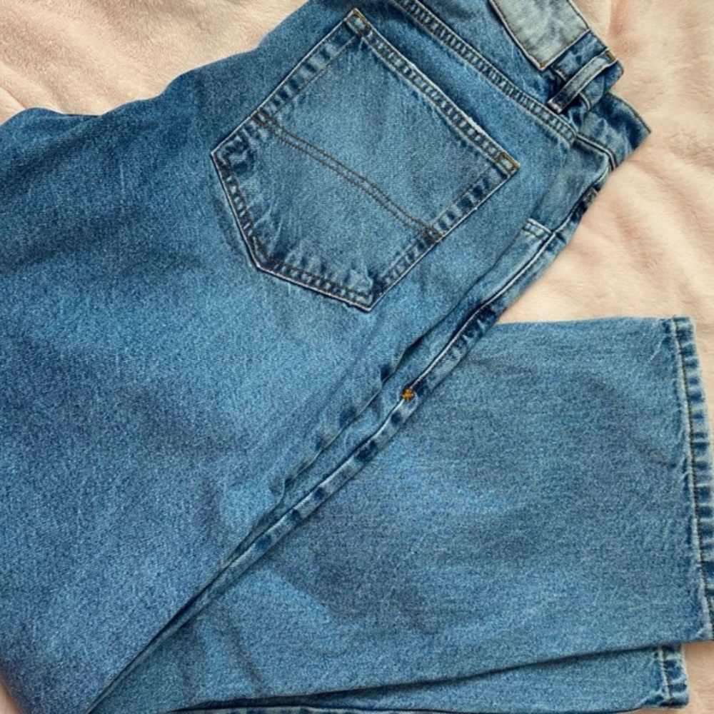 asos high waisted dad jeans!!